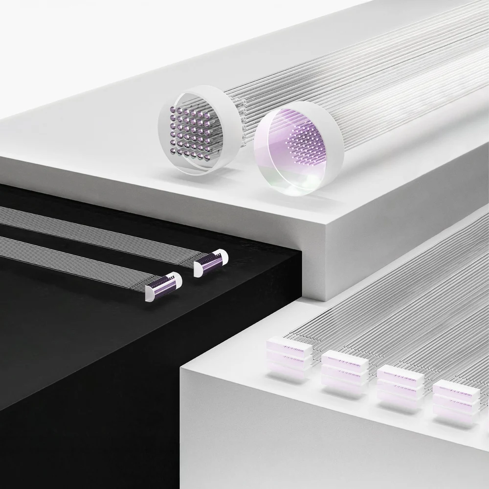 1D and 2D Fiber Arrays
